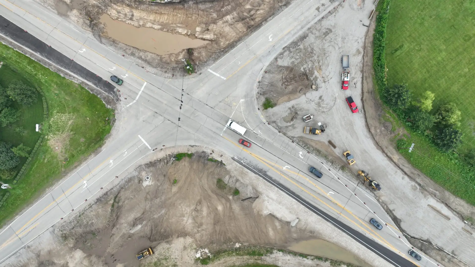 ROUNDABOUT CONSTRUCTION